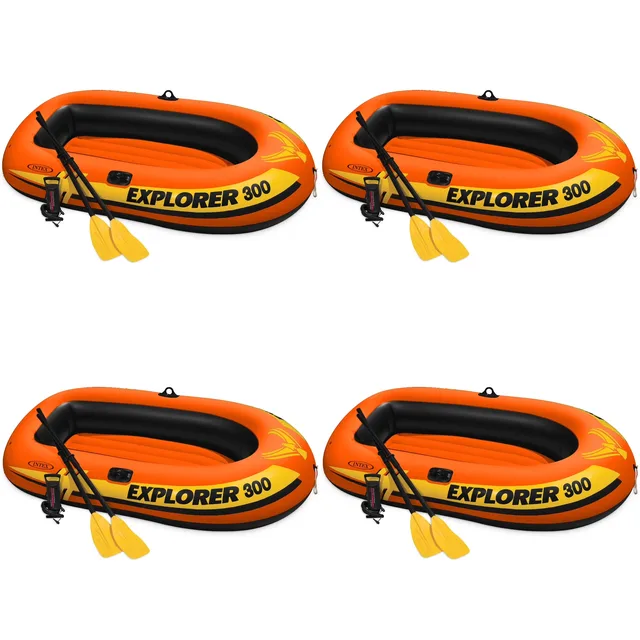 Pump Oars 3 person 4 pack 3 people