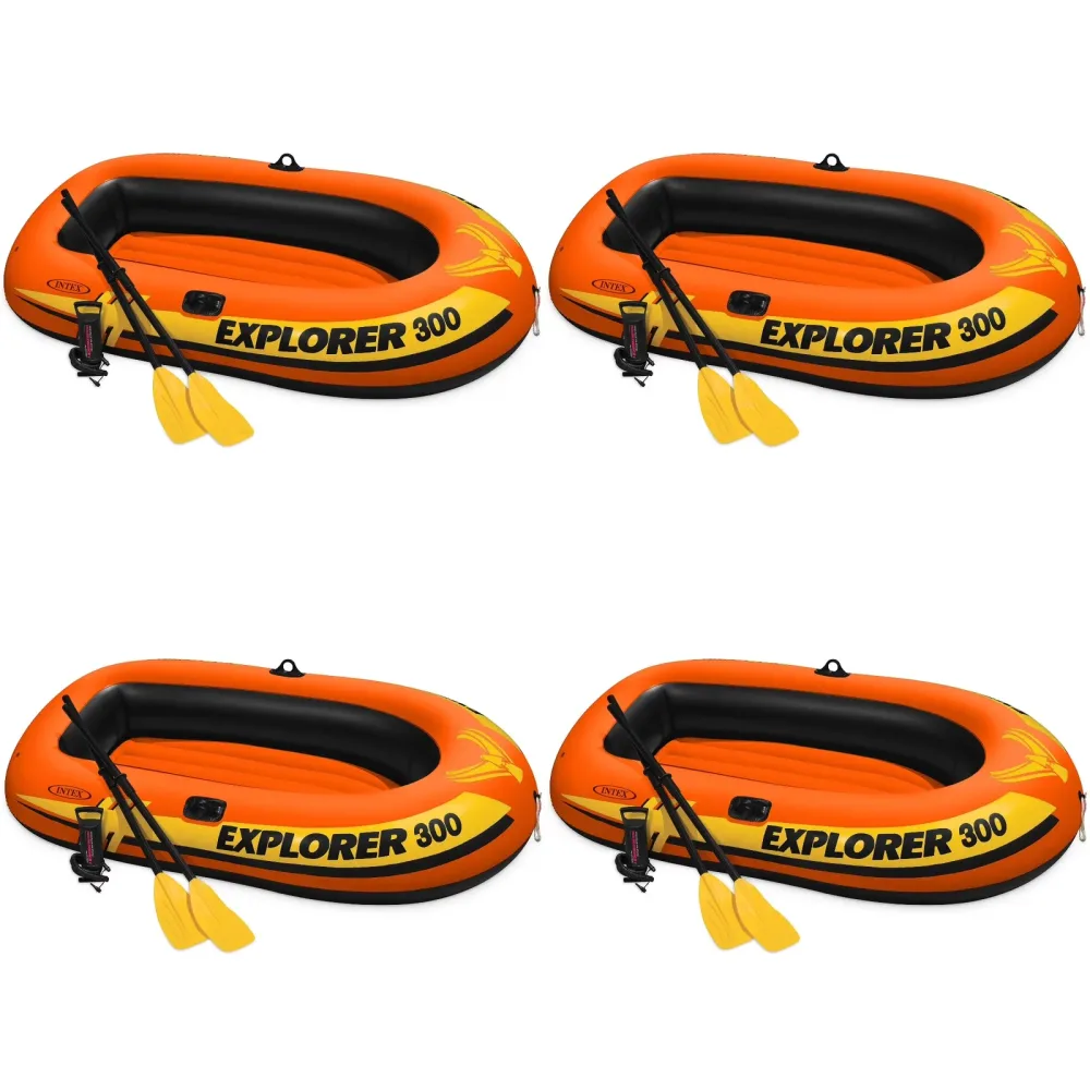 Pump Oars 3 person 4 pack 3 people