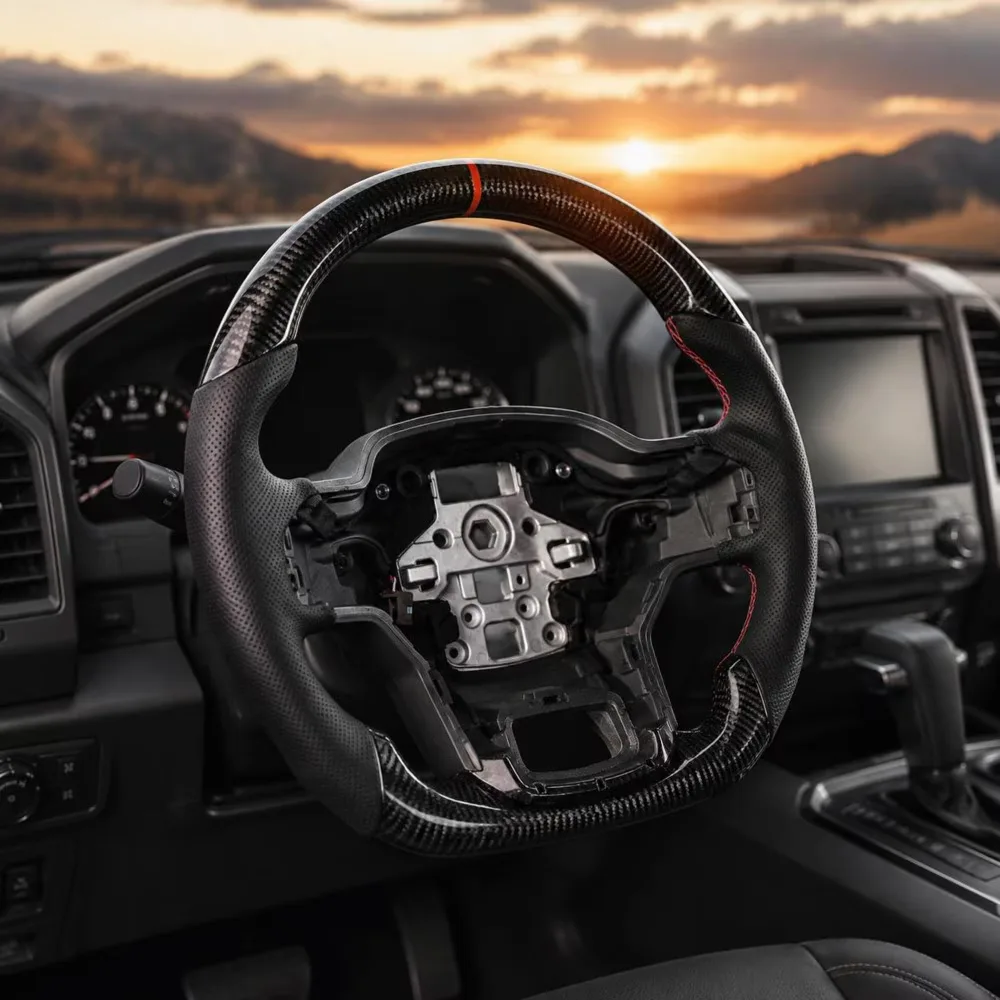 Steering Wheel black 13.5v 69-72w