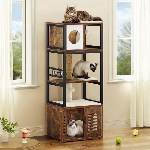 Litter Box 58.27" brown 62"
