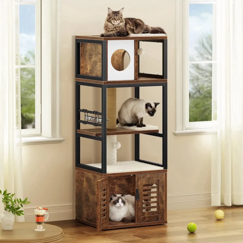 Litter Box 58.27" brown 62"