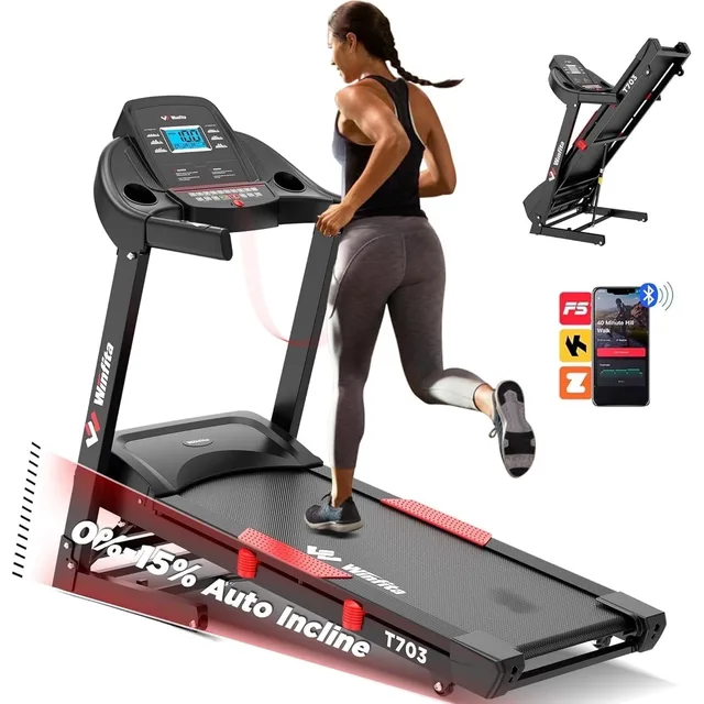 Incline Treadmill portable folding 300 pounds