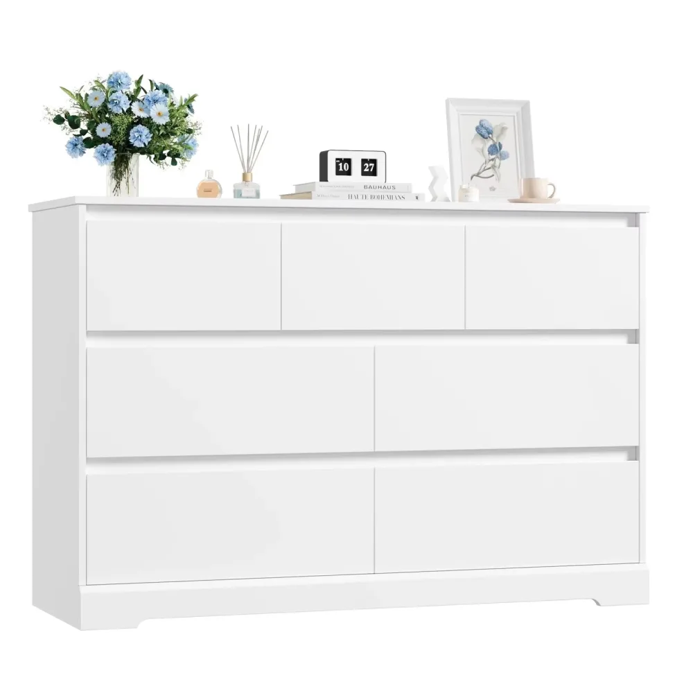 Storage Cabinet 47.2" white 23.6"