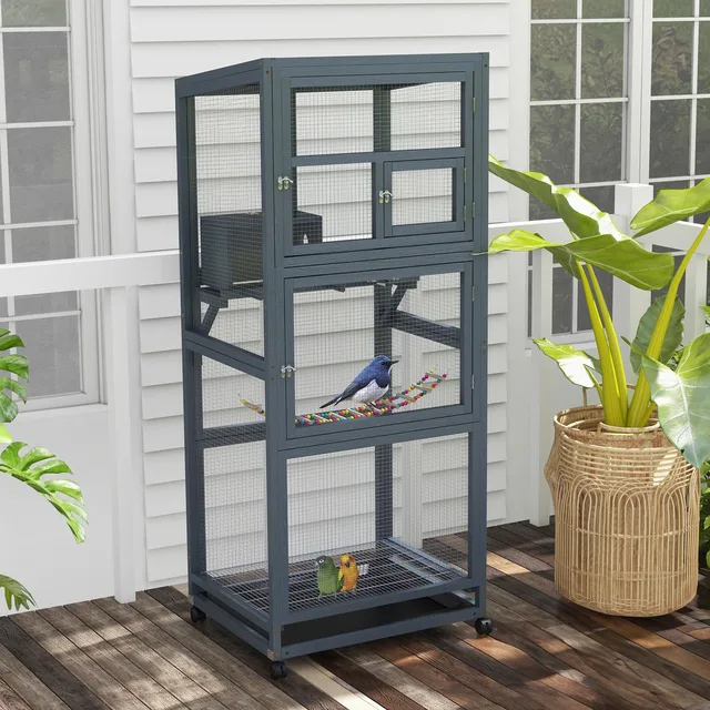 Bird Cage 68" gray 28.2"