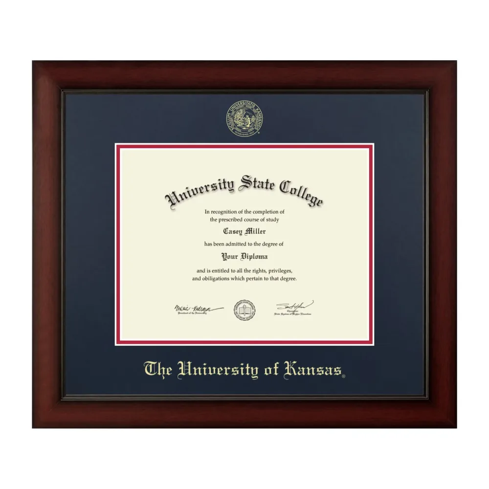 Diploma Frame red 11w 19w