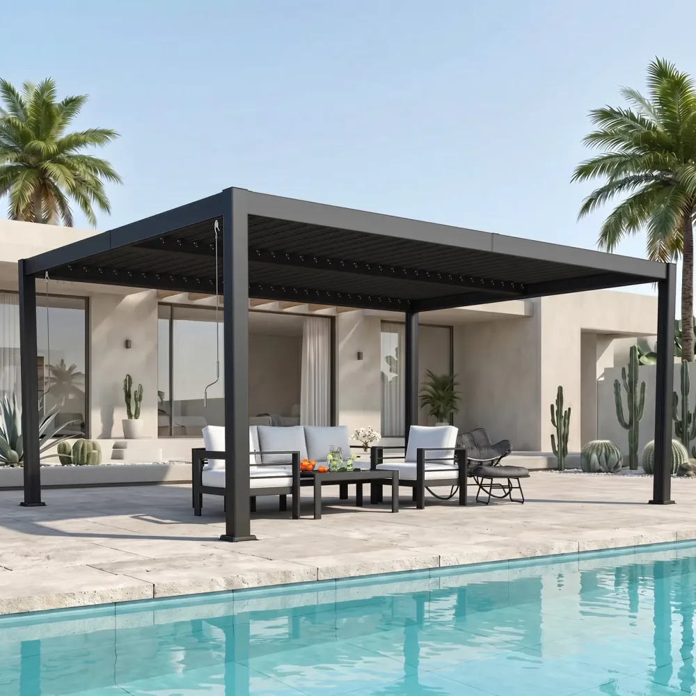 Patio 12' 16' adjustable