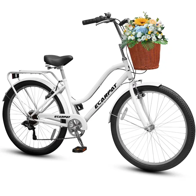 Cruiser Bike 26 inch white 2.125 inches