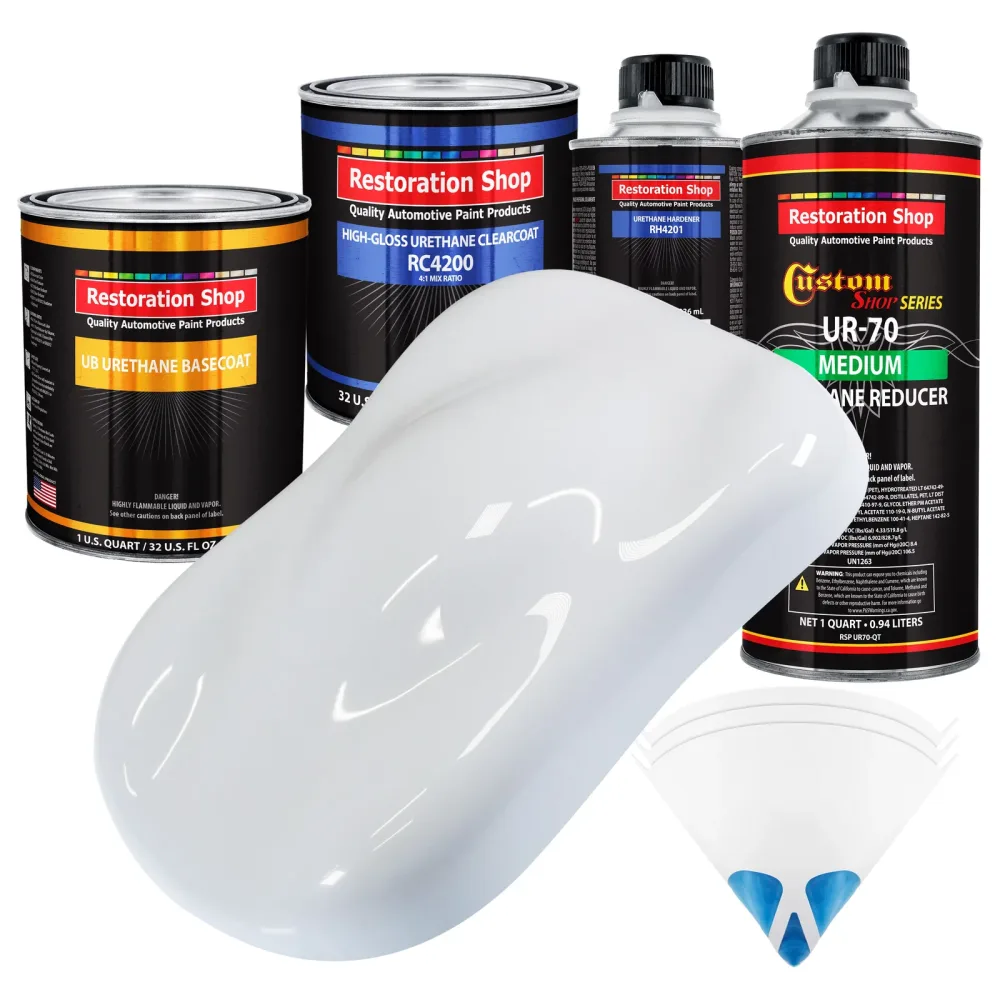 Body Paint white 1 quart 2 quarts