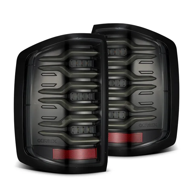 Light led black red