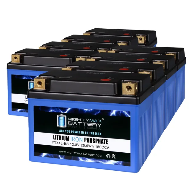 Motorcycle 8 pack 12.8 volt 200 watt