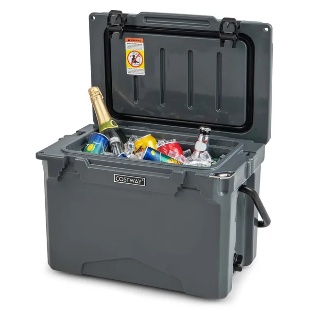 Portable Cooler tan 21.5"