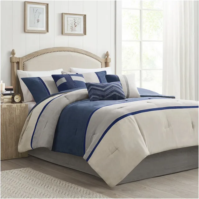 Bedding blue 104" 92"
