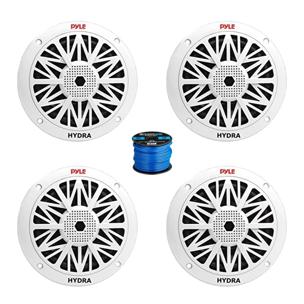 Marine Audio 2 pair 6.5" 200 watt