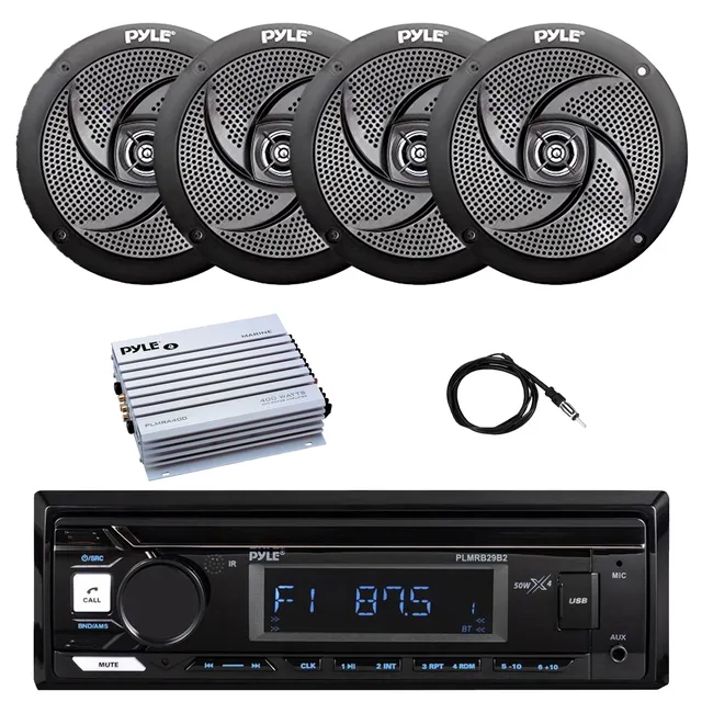 Player Stereo 4" 100 watt bluetooth