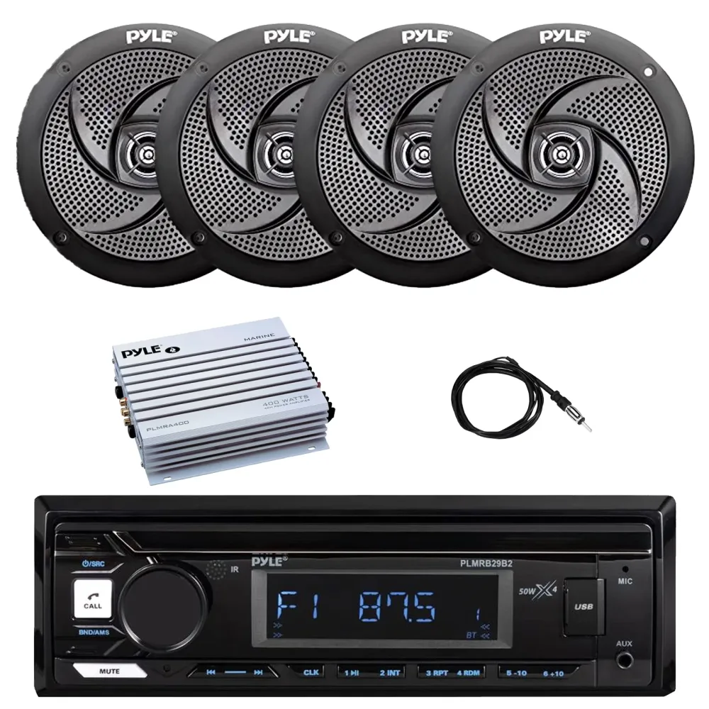 Player Stereo 4" 100 watt bluetooth