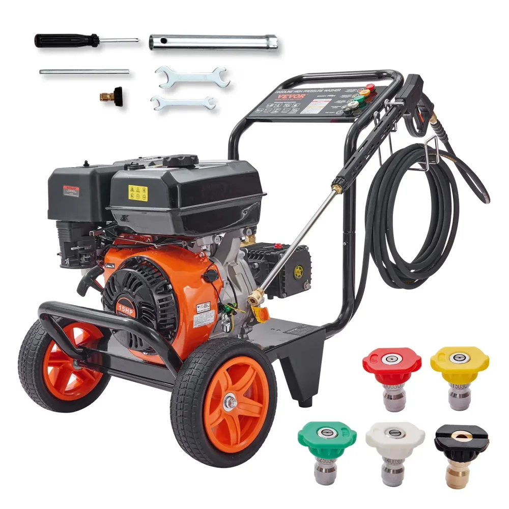 Pressure Washer 26 ft 1.7 gallons 15 hp
