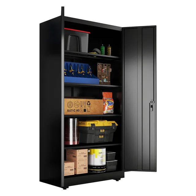 Storage Cabinet 72" locking adjustable