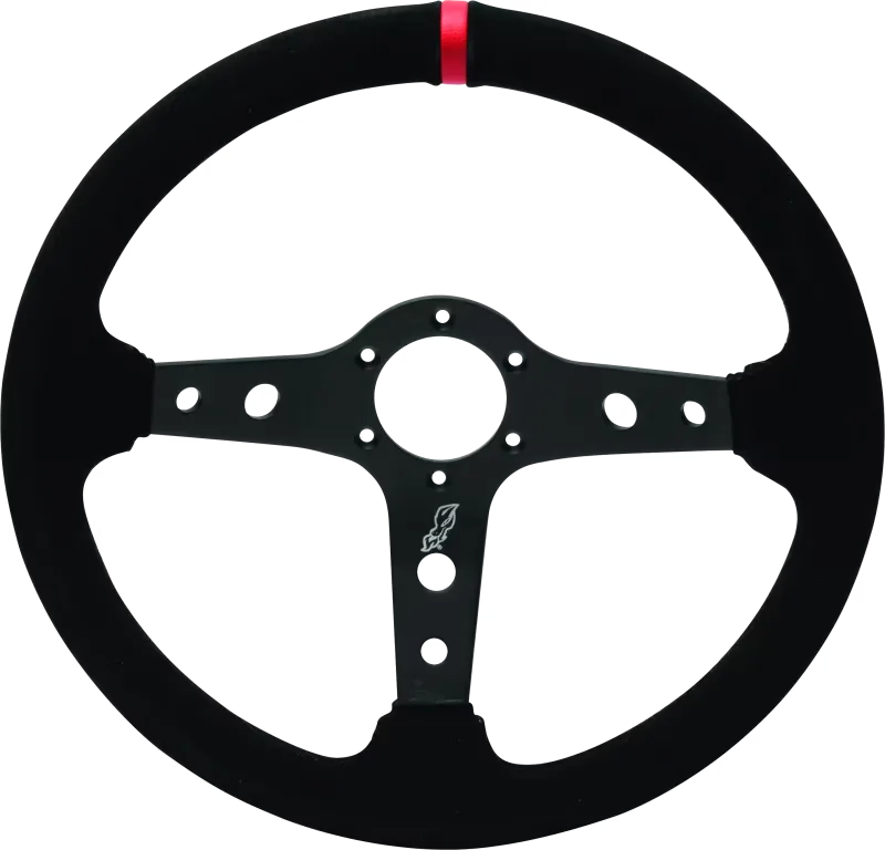 Racing Steering 1.5 in 1.5" black