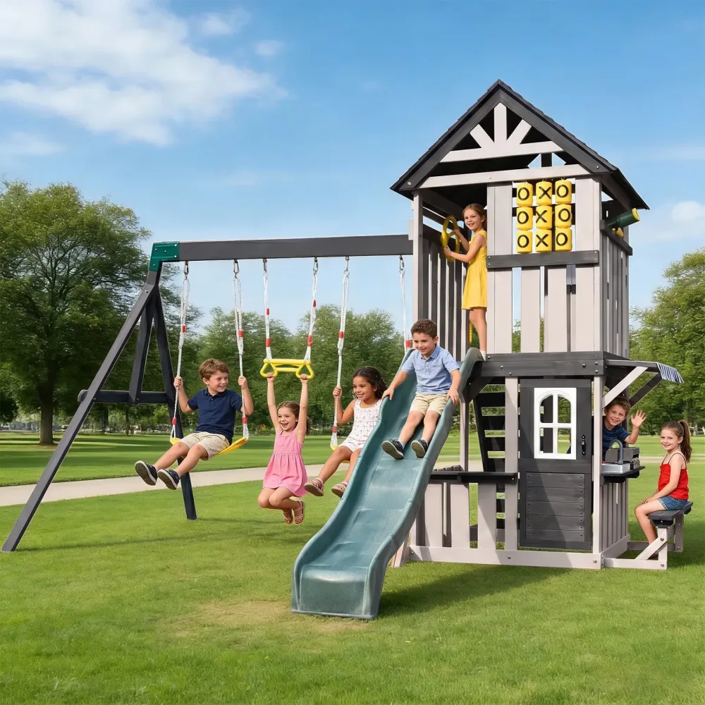 Wall Play 8 in gray 163.6"