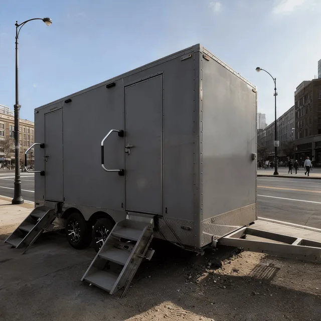 Portable foldable gray