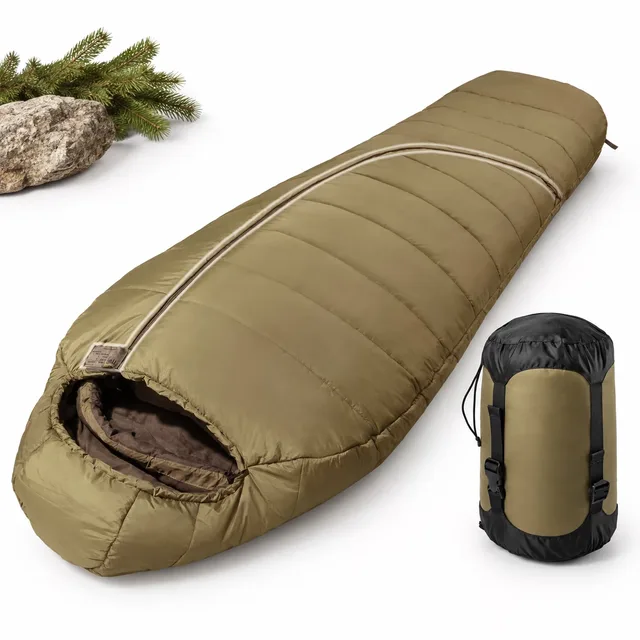 Sleeping Bag brown 33in 11in