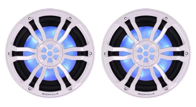 Marine Audio 10 in led waterproof