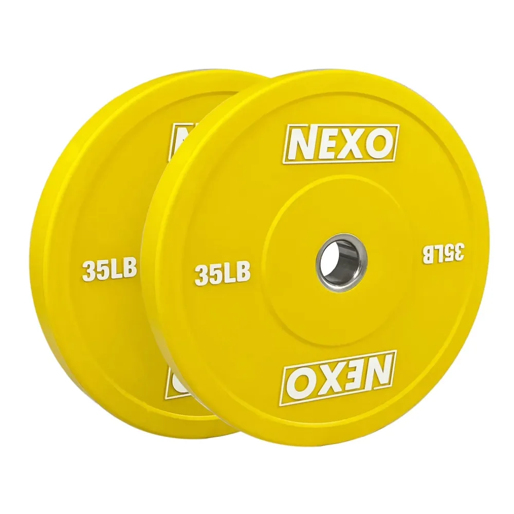 Rubber Bumper 35lb yellow 2in