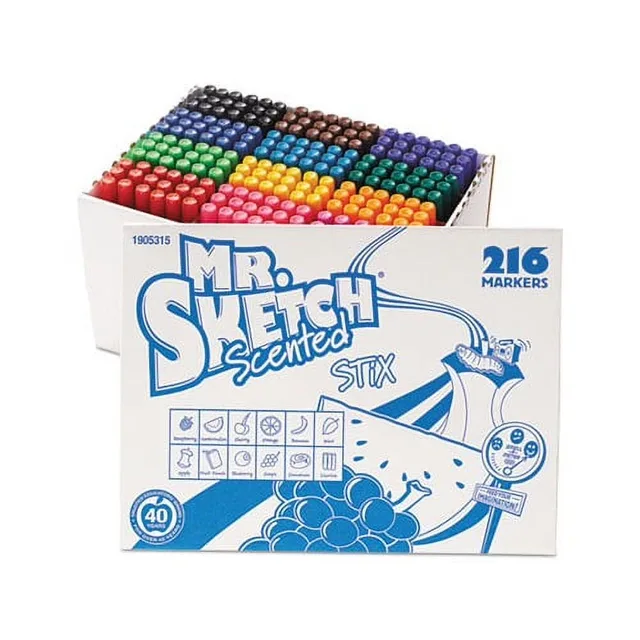 Markers Fine yellow green