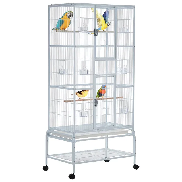 Bird Cage 69" white 1cm