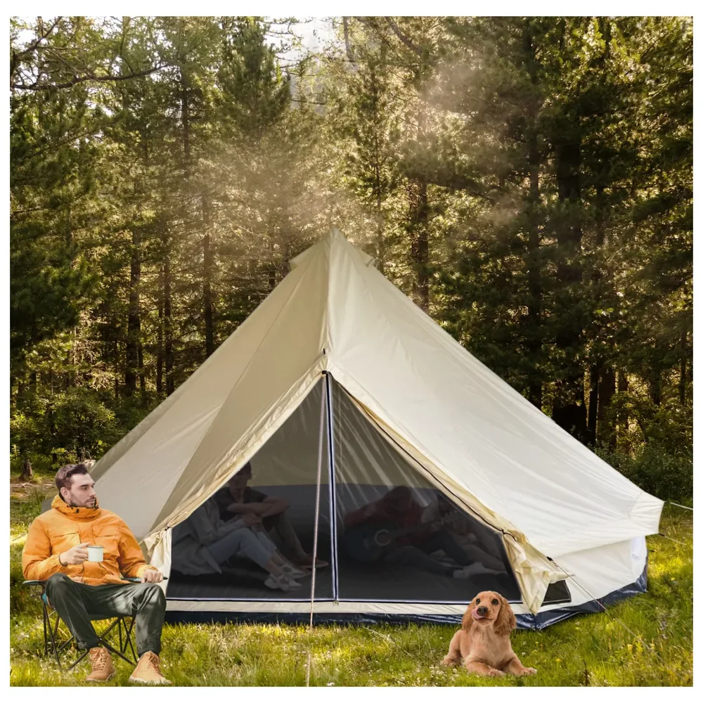 Yurt Tent waterproof blue 2000mm