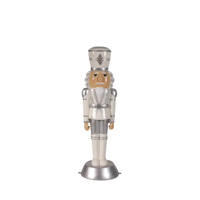 Home Decor 4ft white silver