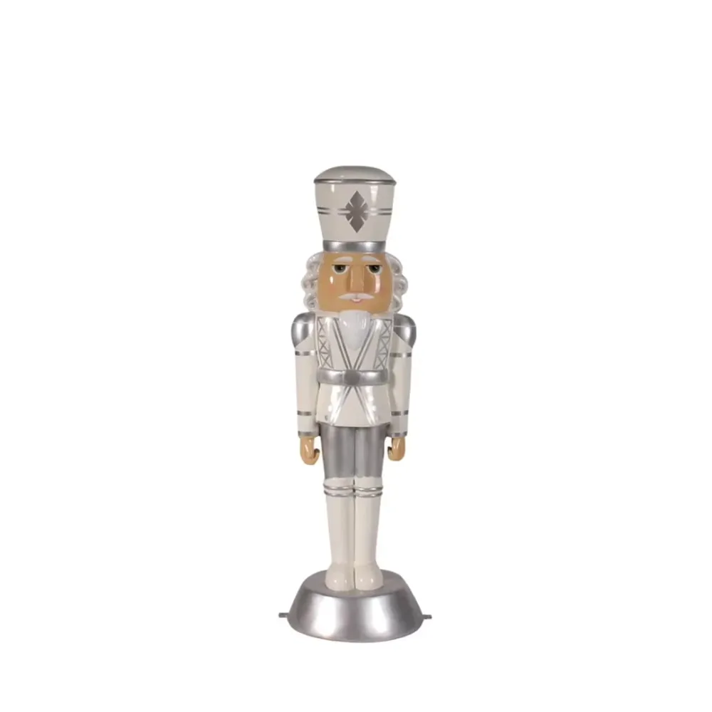 Home Decor 4ft white silver