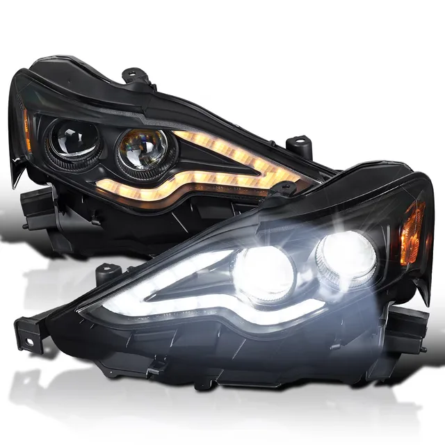 Led Projector black 1 pair