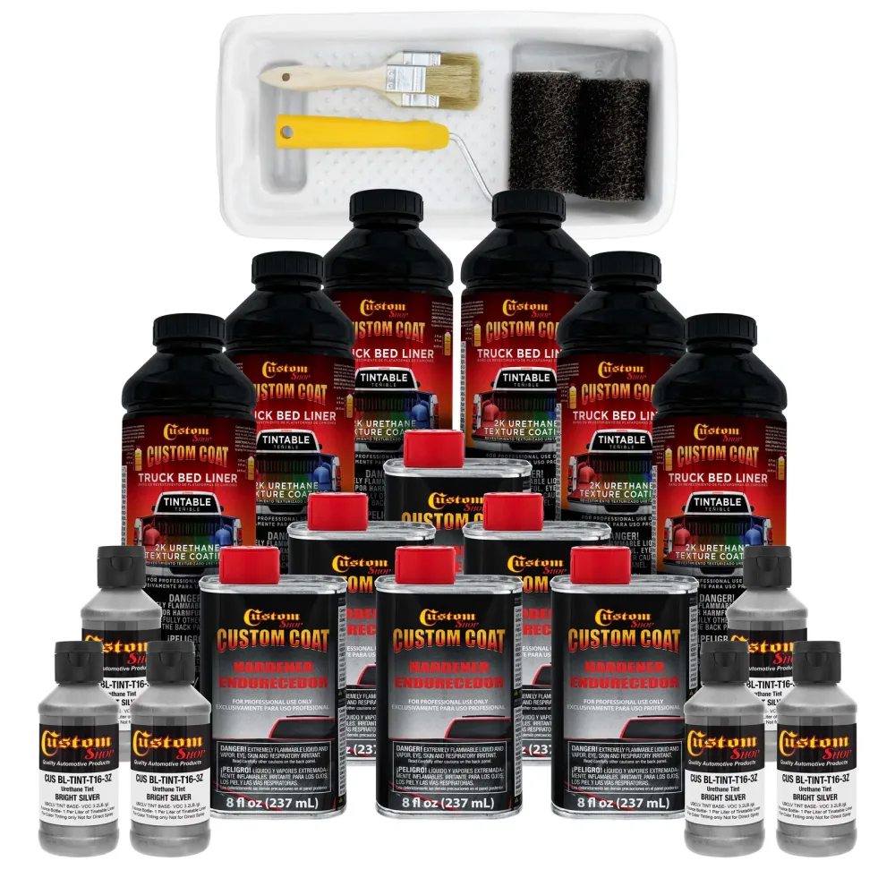 Truck Bed 1.5 gallon 6 quart silver