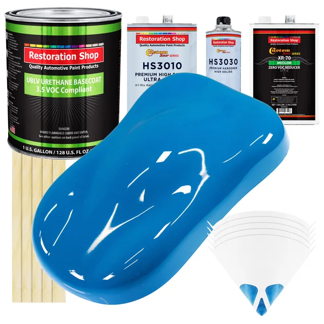 Auto Paint blue 1 gallon 2 gallons