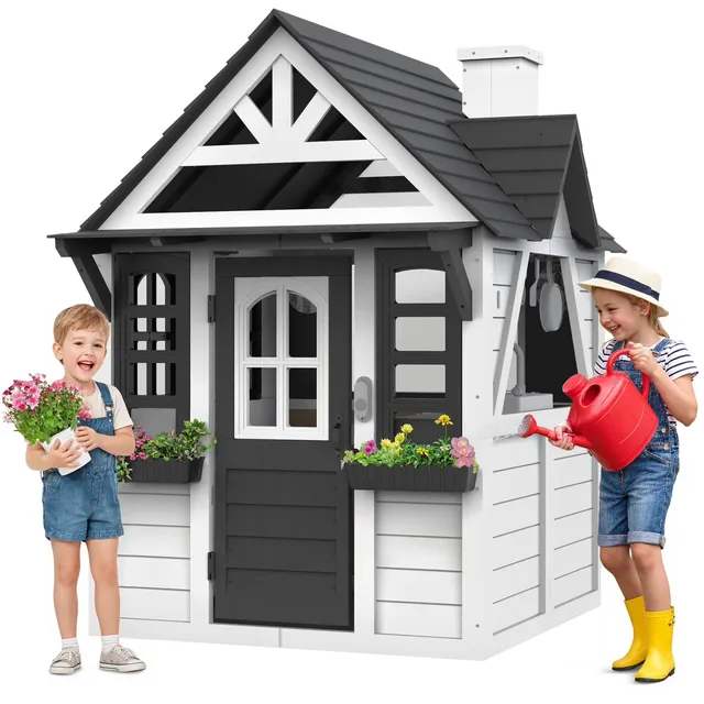 Wooden Play white black 28 lb