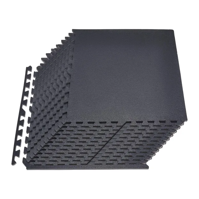 Exercise Mat 0.56 inch black 0.56 in