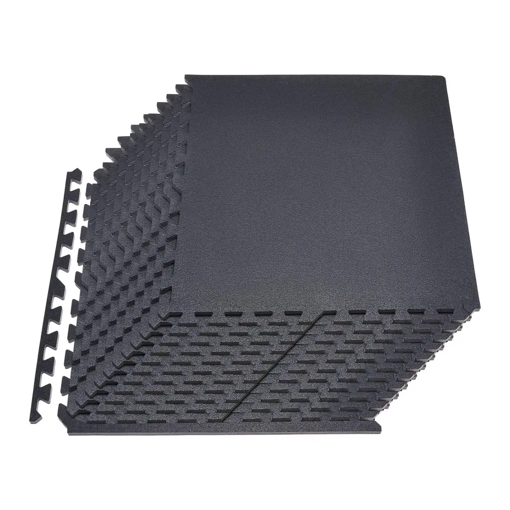 Exercise Mat 0.56 inch black 0.56 in