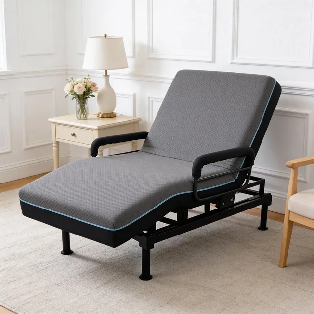 Bed heavy-duty gray 650 lbs