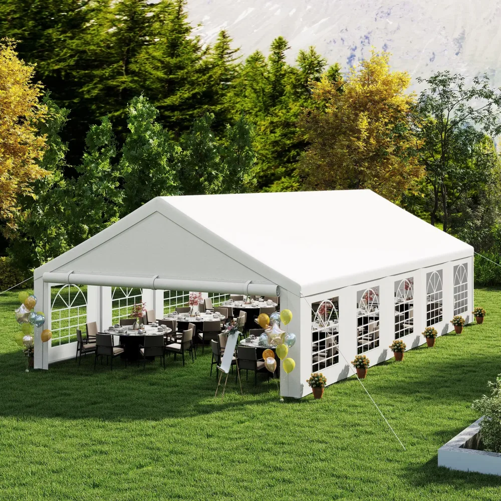 Tent Wedding 20' 30' white