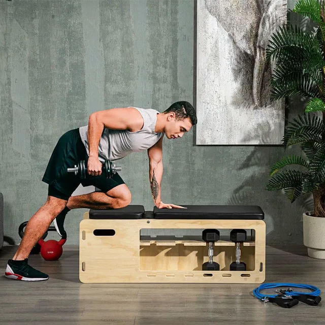Dumbbell Rack adjustable brown