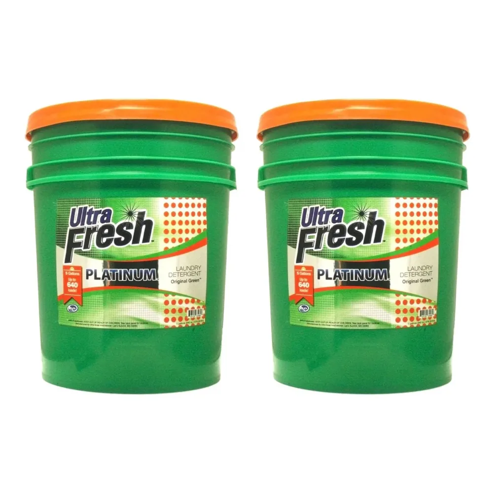 Platinum Laundry 2 pack green 5 gallon