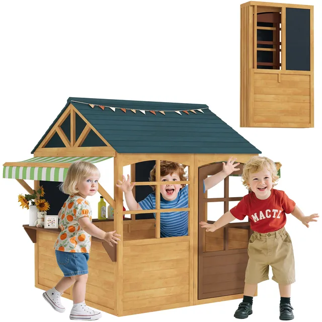 Backyard Play 56.7 in folding brown