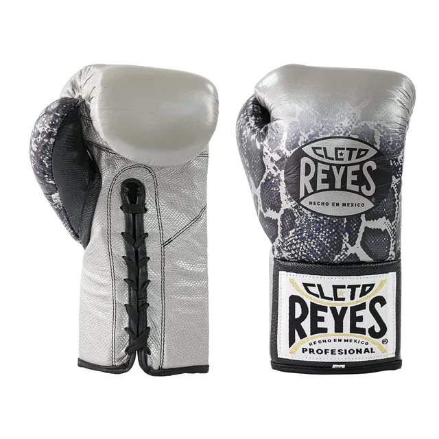 Boxing Gloves 10oz silver black