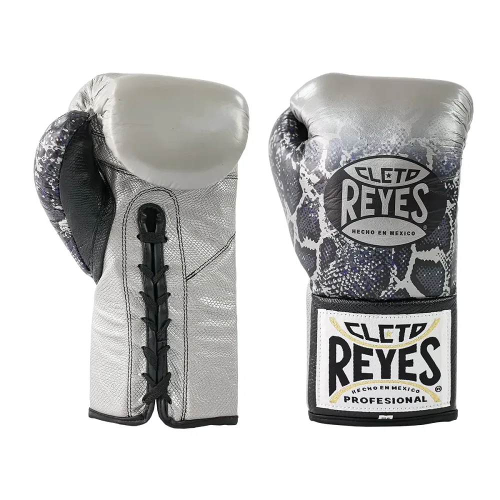 Boxing Gloves 10oz silver black