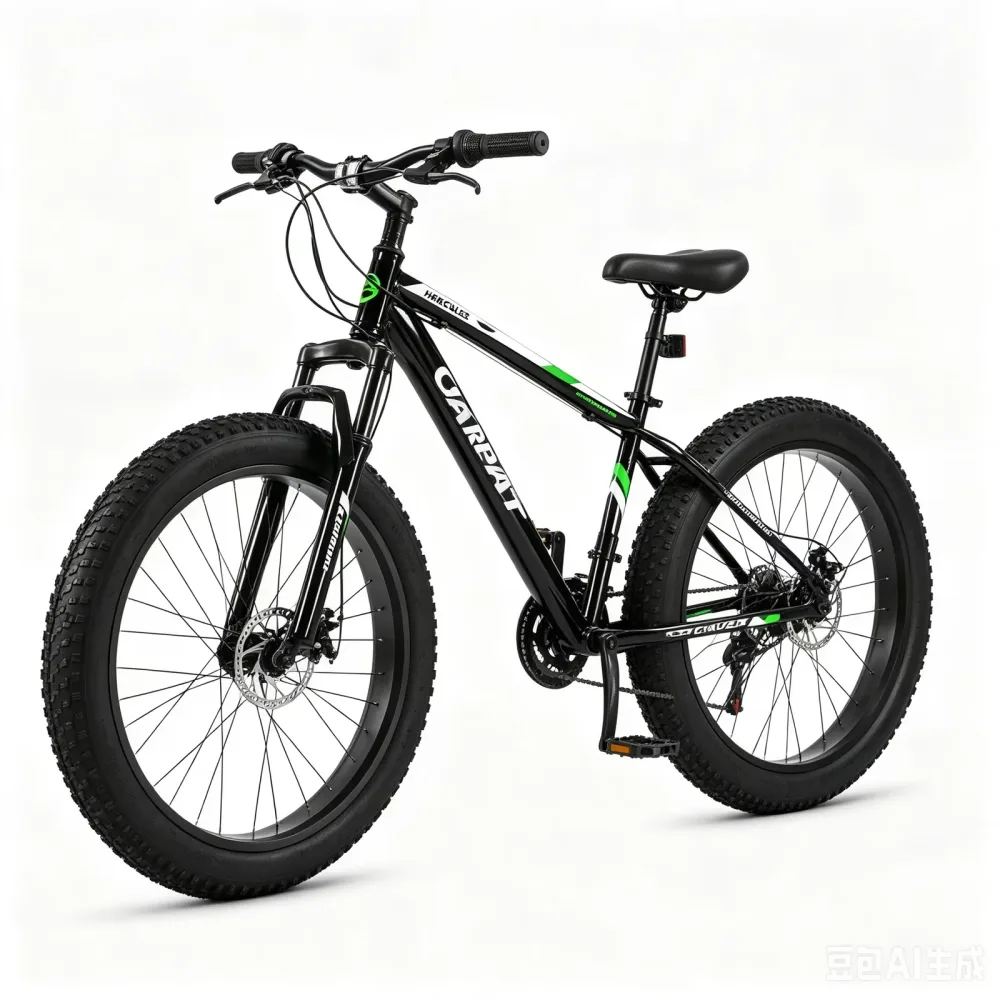 Bike Shimano 26" orange black