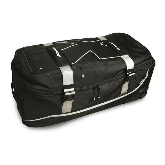 Bag white telescoping red