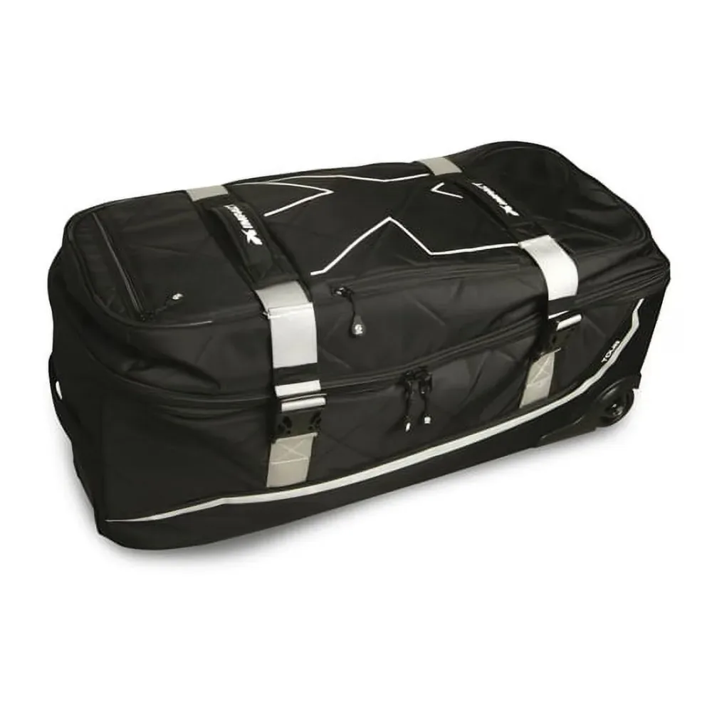 Bag white telescoping red