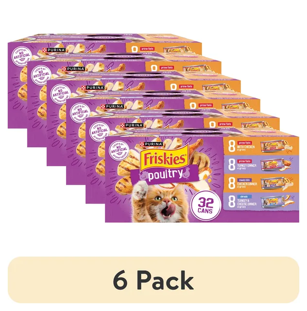 Cat Food 6 pack 5.5 oz 32 pack