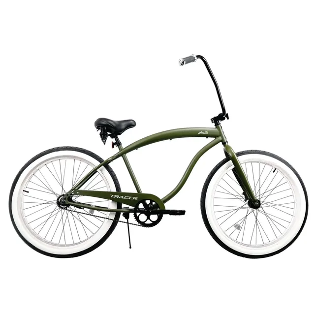 Cruiser Bike 26" green 26 inch